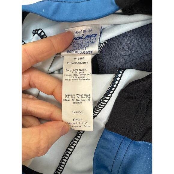 Voler Cycling Shorts Padded Peloton Shorts Kudzu Cox USA Gorecore - Women Small - Picture 6 of 9